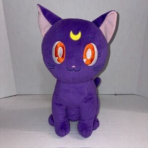 Sailor Moon Luna Cat Plush Stuffed Animal Big 14" by Clever Idiots